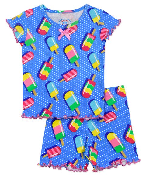 Cotton Fitted Short Pajama 2-Piece Set (Toddler, Little Kid & Big Kid)