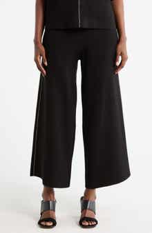 MAX STUDIO Tipped Wide Leg Sweater Pants