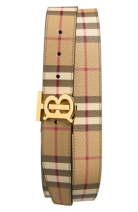 TB Plaque Check Reversible Belt