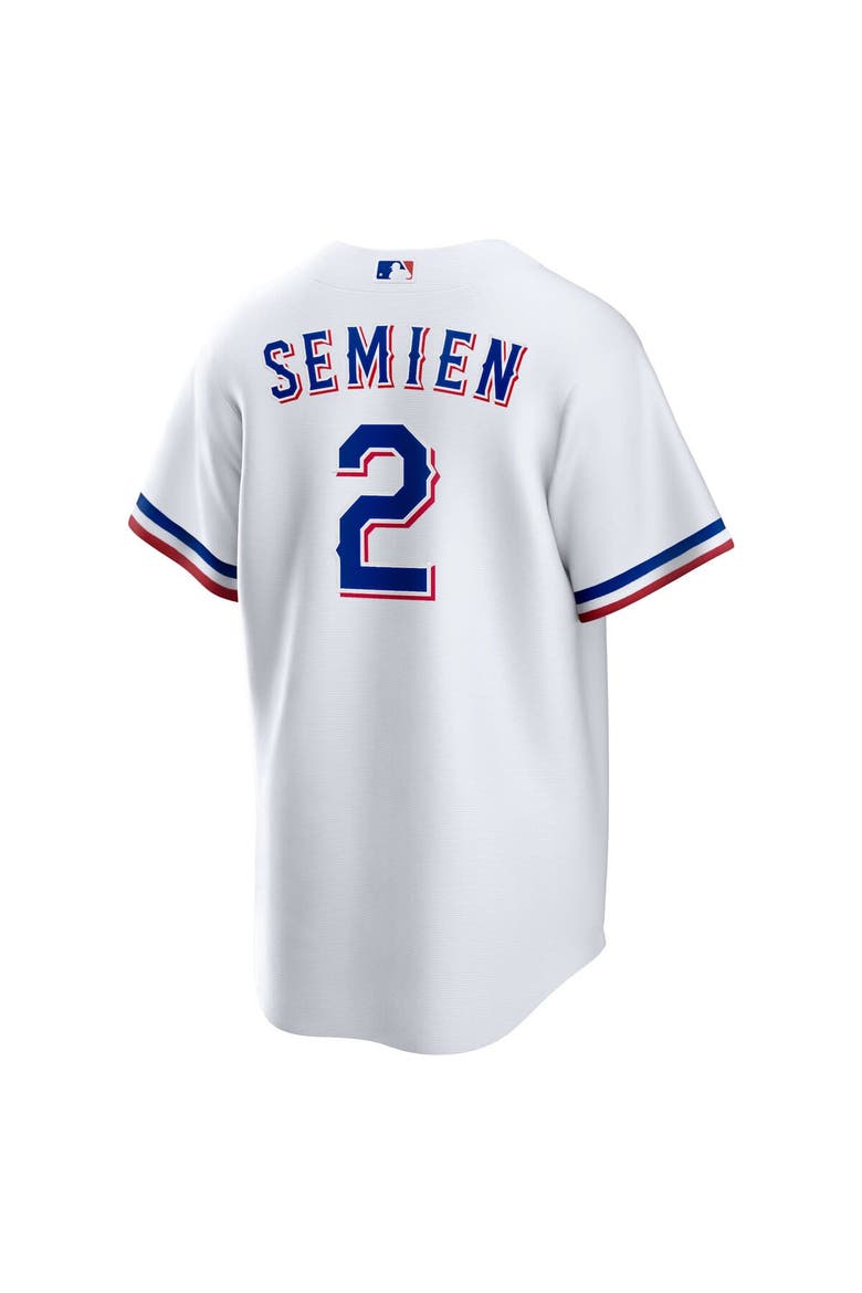 Youth Nike Marcus Semien White Texas Rangers Home Replica Player Jersey, Alternate, color, White