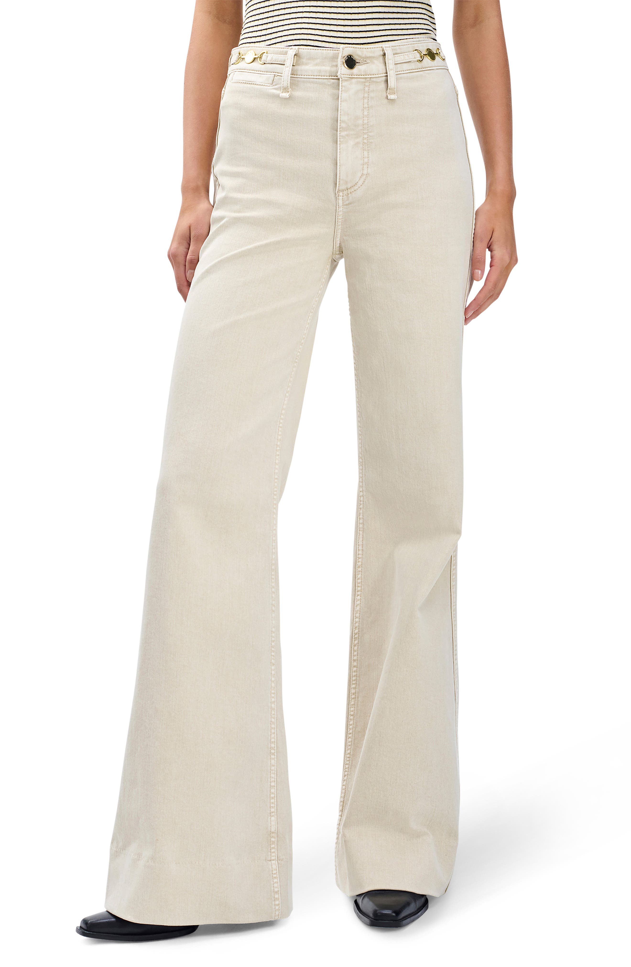 rag & bone Skylar High Waist Flare Trouser Jeans