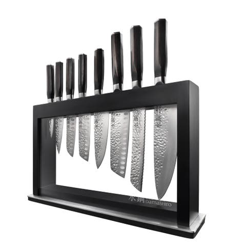 Damashiro EMPEROR® 9-Piece Hisa Knife Block