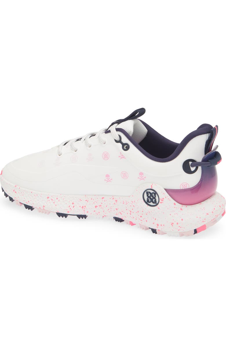 G/FORE MG4+ O2 Gradient Skulls & Tees Golf Shoe, Alternate, color, Snow / Multi