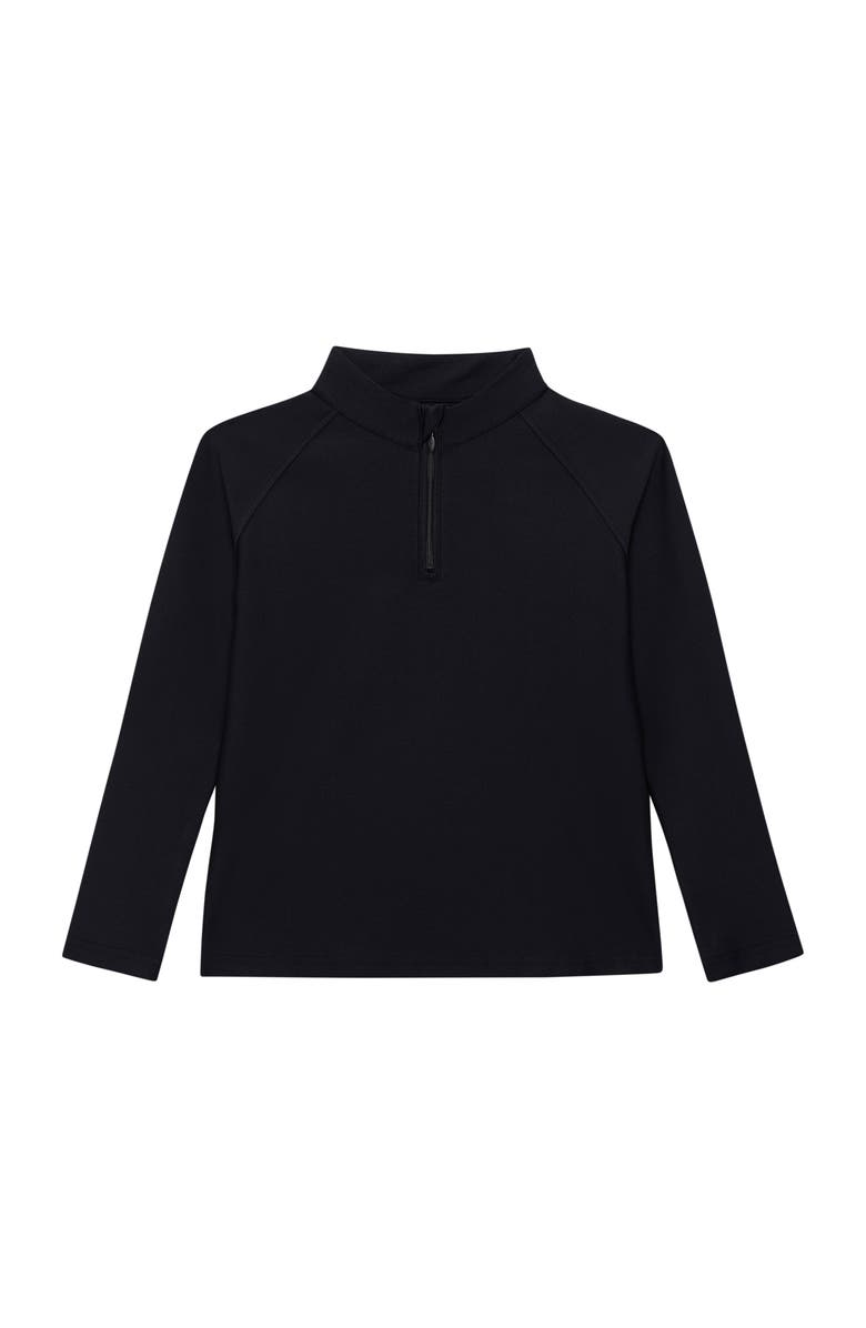 Courtside Kids Boys Half Zip, Main, color, Black