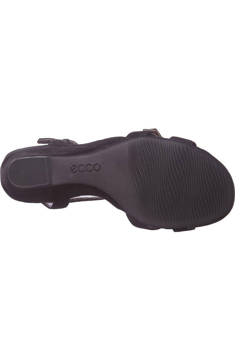 ECCO 'Rivas 75' Leather Wedge Sandal, Alternate, color,