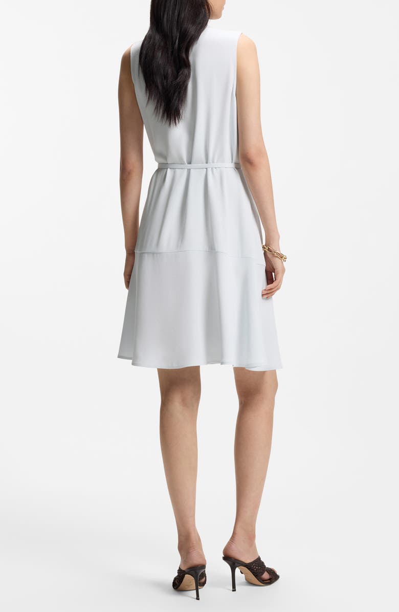 BOSS Dimosa Sleeveless Belted Wrap Dress, Alternate, color, Pale Lagoon