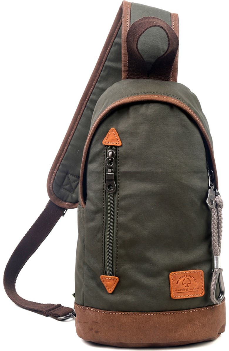 THE SAME DIRECTION Light Coated Canvas Sling Bag | Nordstromrack