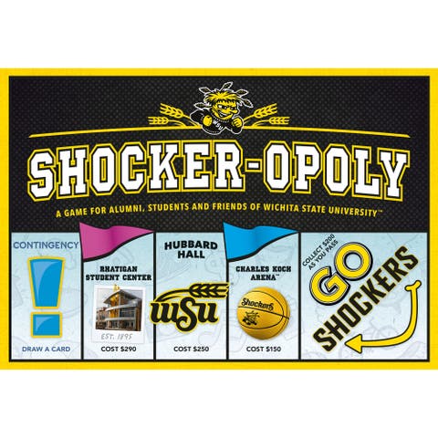 Wichita State University Shockeropoly Monopoly Board Game