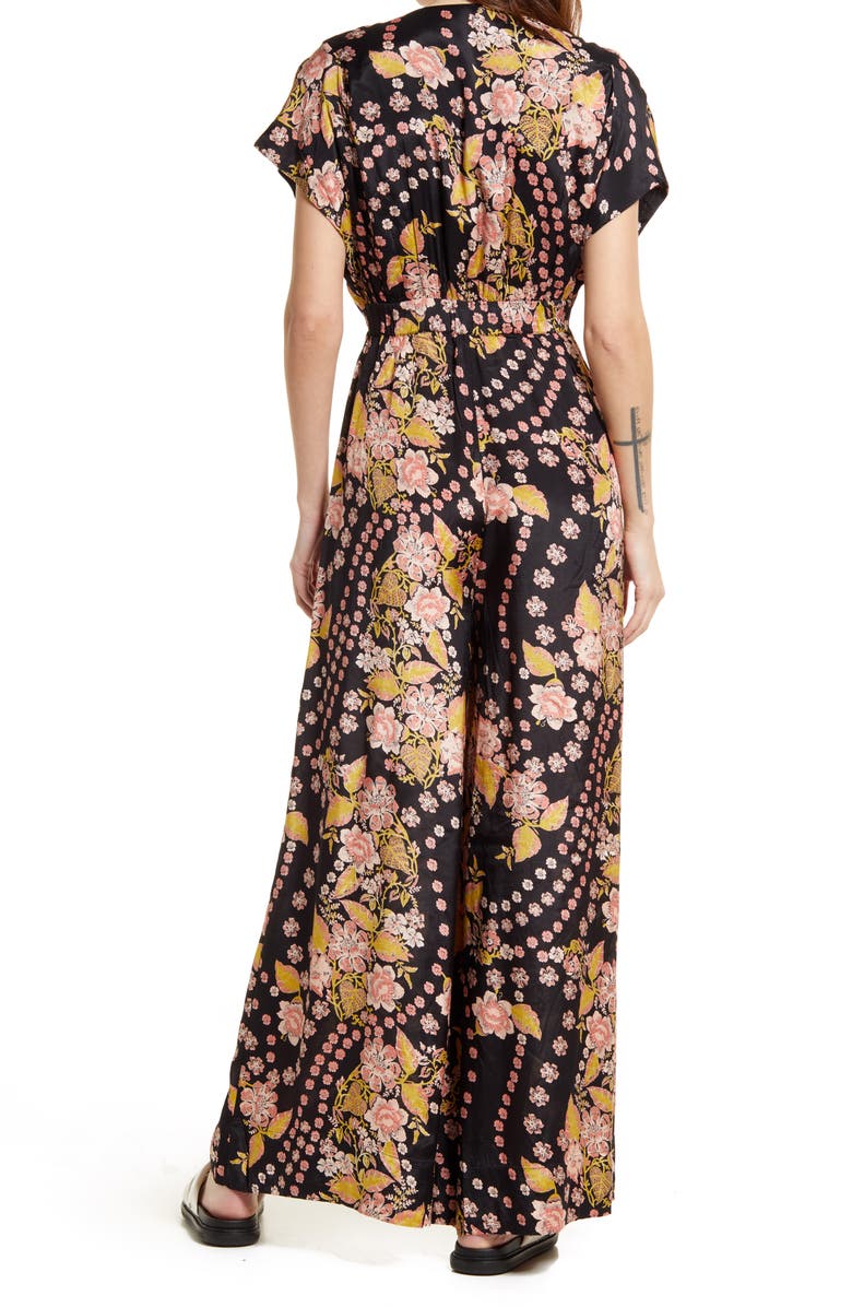Free People In the Mood for Love Floral Print Jumpsuit, Alternate, color, 
