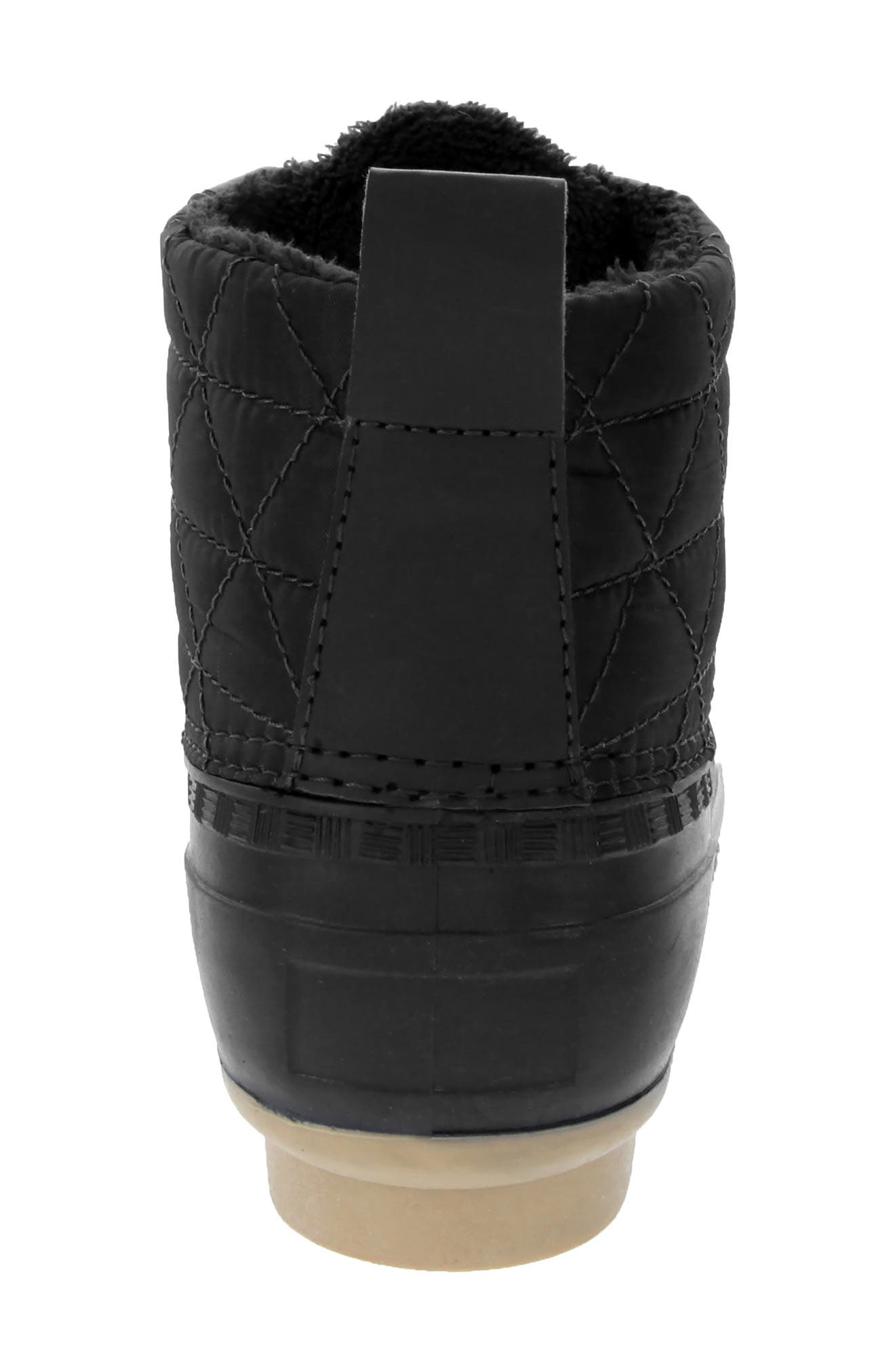 London Fog Lace Up Duck Boot, Alternate, color, 