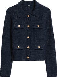 MARGARET O'LEARY Gabrielle Metallic Jacket