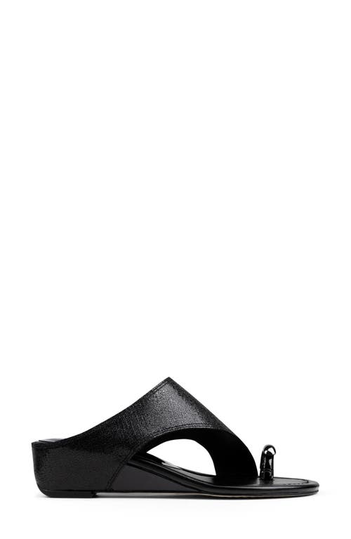 DONALD PLINER DONALD PLINER VESNA TOE LOOP WEDGE SANDAL 