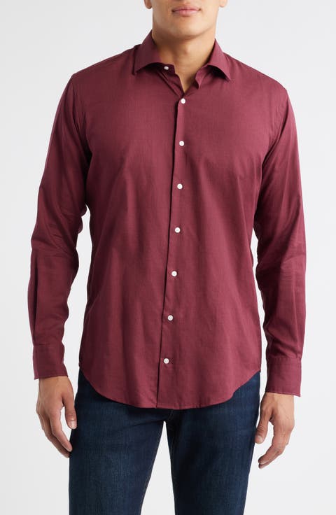 Highlands Soft Twill Button-Up Shirt