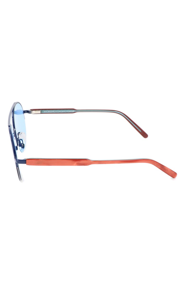 SUPER by RETROSUPERFUTURE<sup>®</sup> 52mm Round Sunglasses, Alternate, color, Black