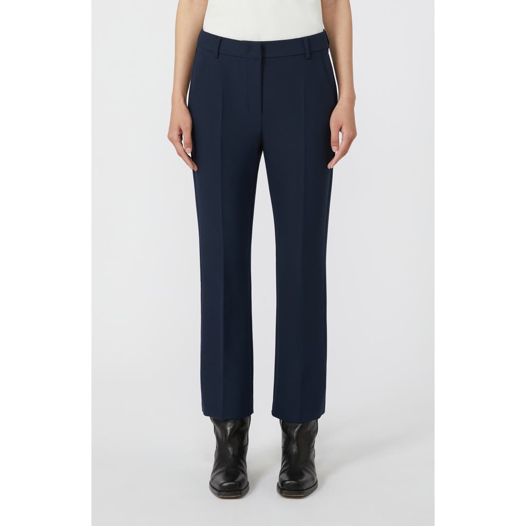 Weekend Max Mara Freda High Waist Pants In Blue