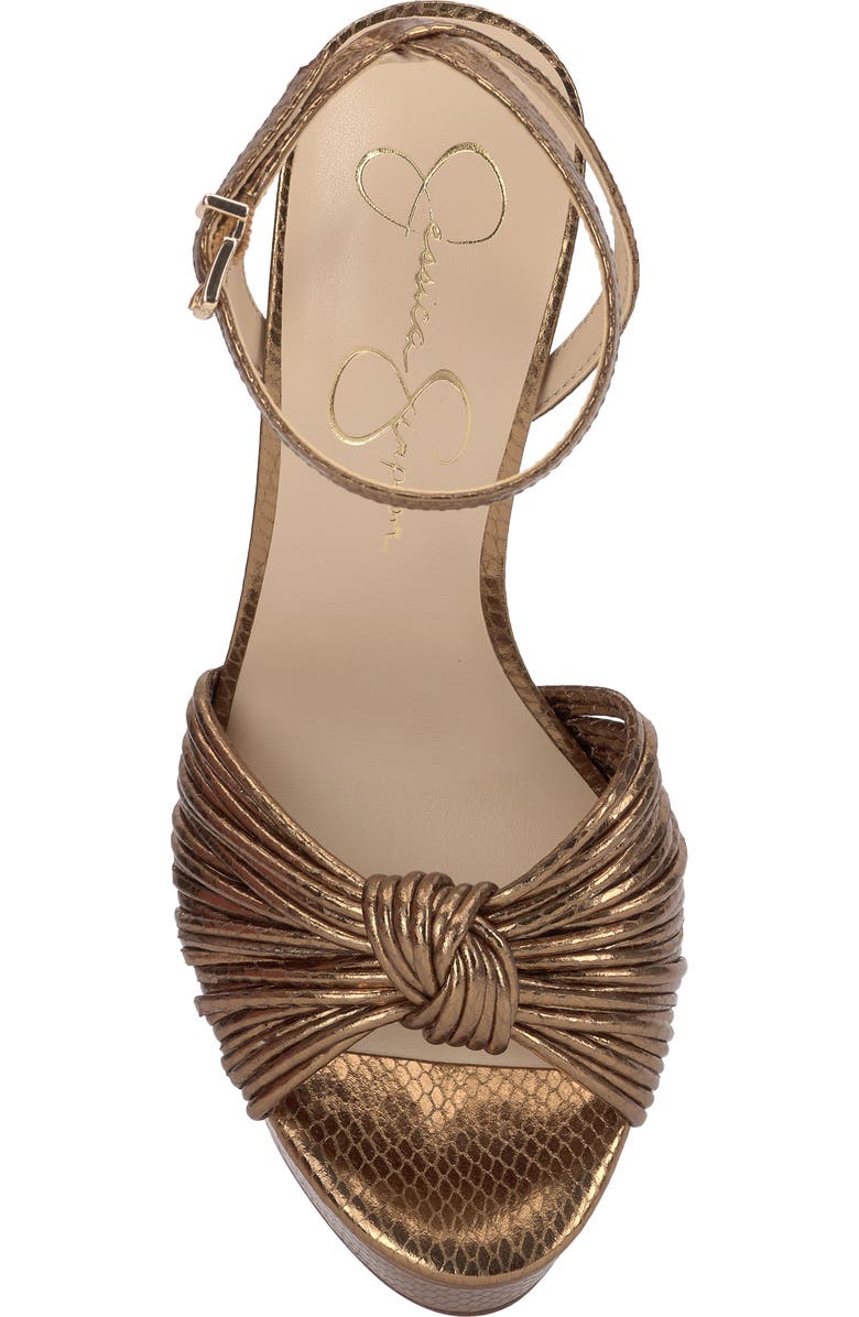 Jessica Simpson Immie Platform Sandal, Alternate, color, Bronze 01