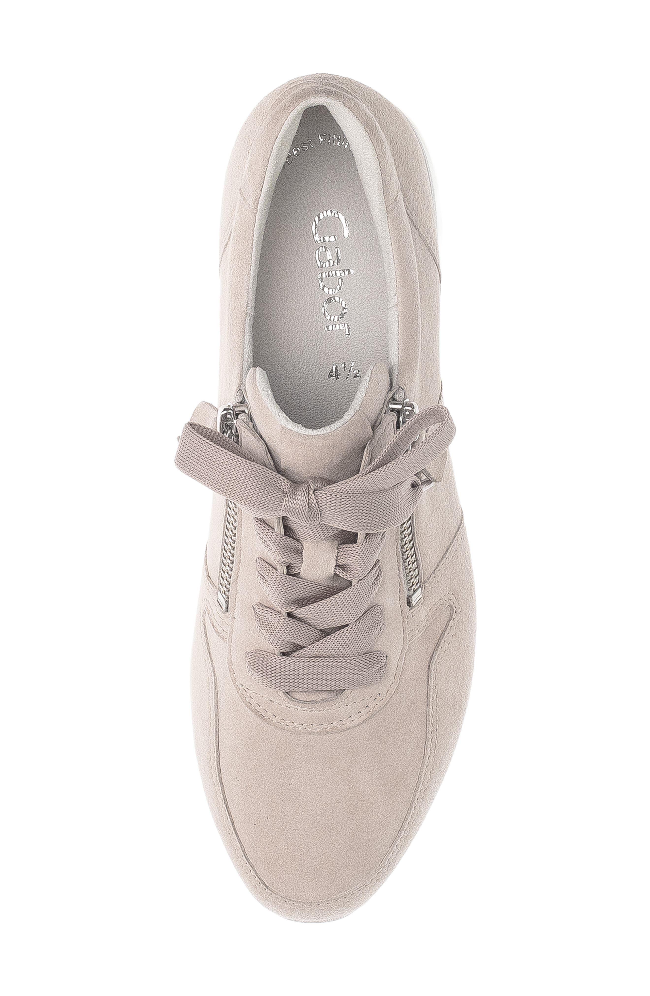 Gabor 23.420 Zip Sneaker, Alternate, color, Rouge