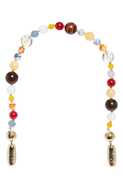 Orbit Gemstone Wrist Strap for iPhone Case