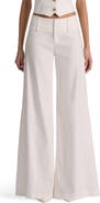 Alice + Olivia Olivia Wide Leg Linen Blend Pants