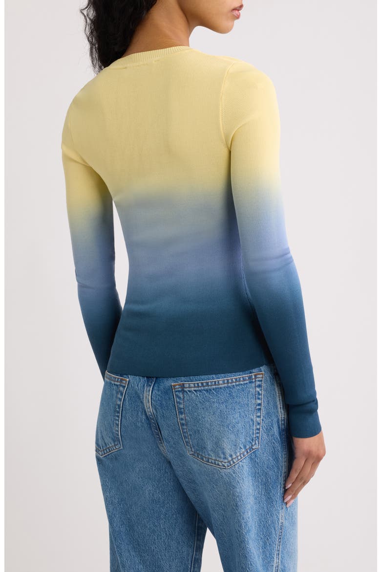 Dora Ombr Knit Top, Alternate, color, OMBRE