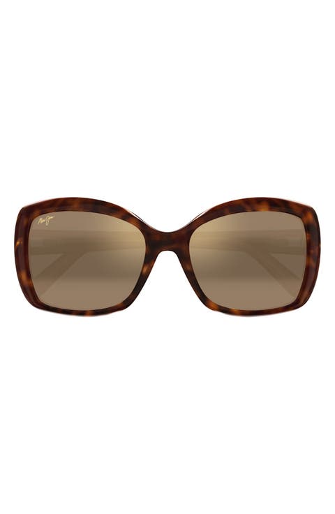 Orchid 57mm PolarizedPlus2® Square Sunglasses