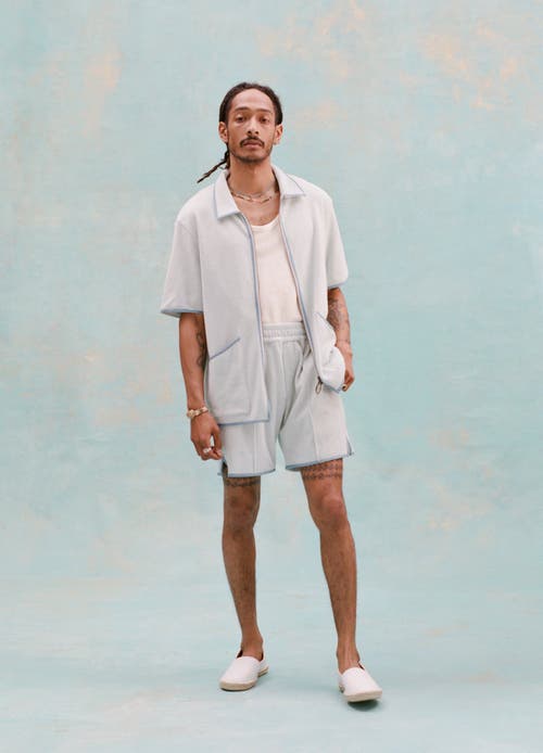 Tombolo 'standard Issue' Cabana Shorts In Sky Blue