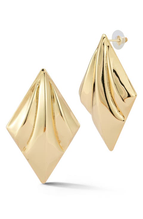 Geometric Drop Earrings