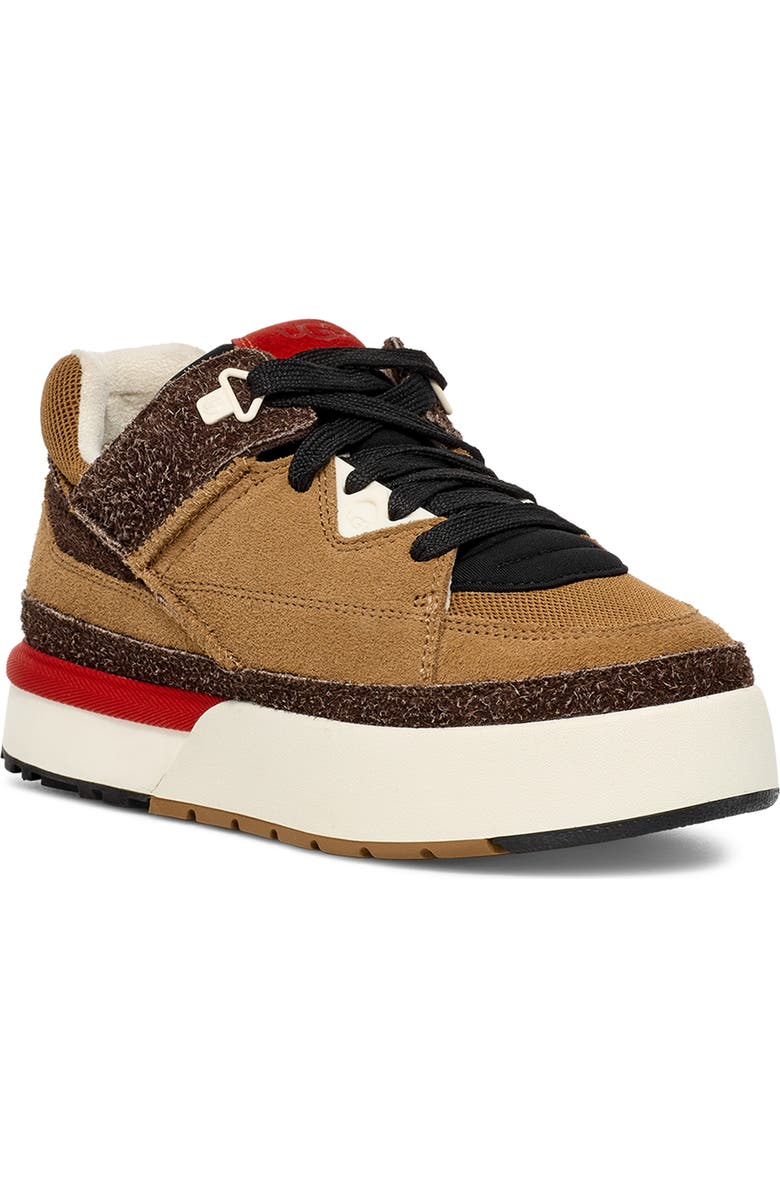 UGG<sup>®</sup> Goldencush Sneaker, Main, color, Chestnut / Black