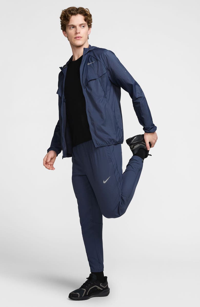 Nike Stride Dri-FIT UV Hooded Running Jacket, Alternate, color, 437 Thunbl/Refsil