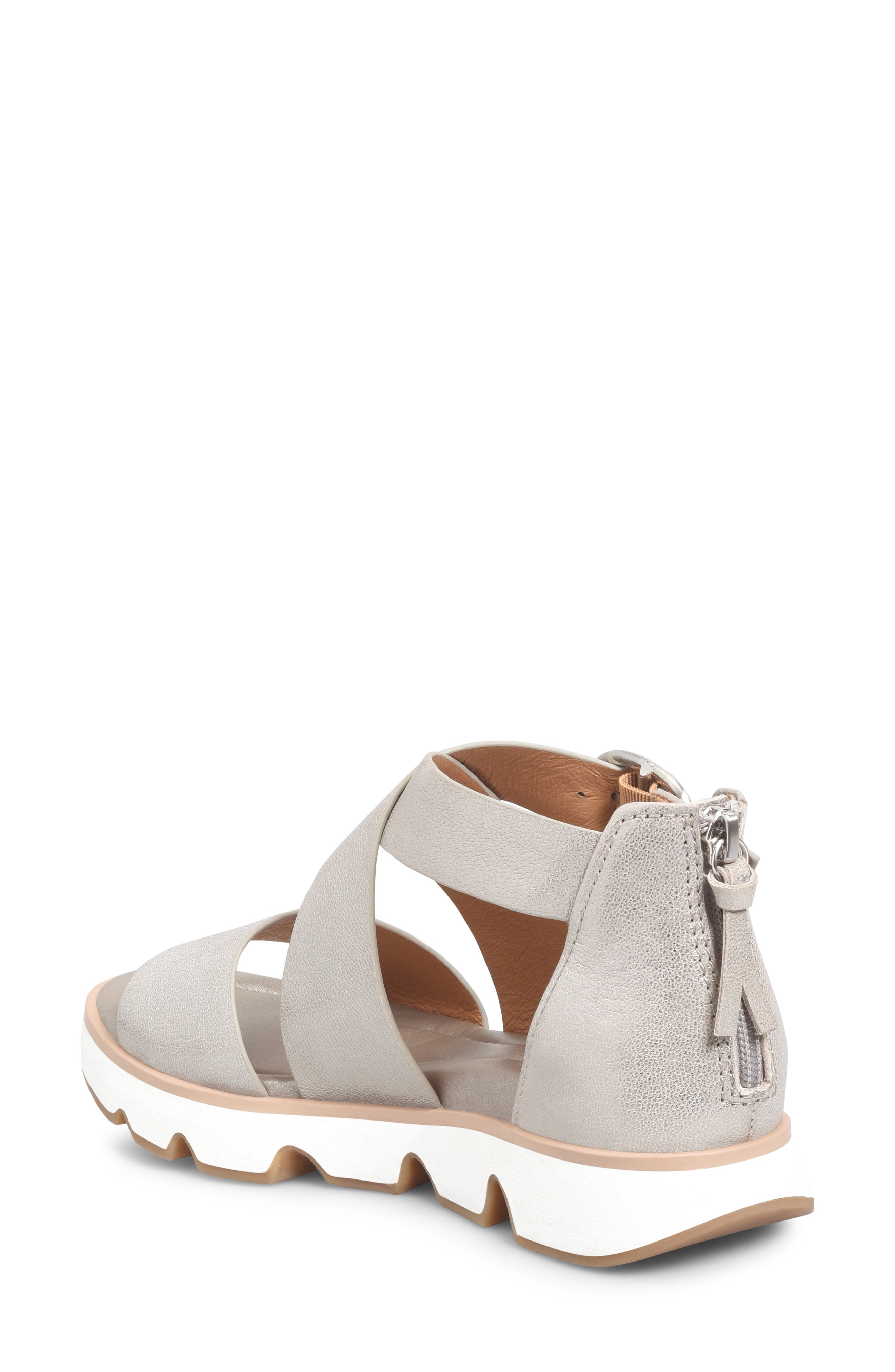 Söfft Mackenna Sandal, Alternate, color, Silver