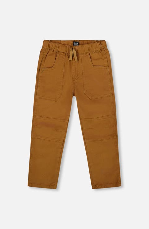Twill Jogger Pants with Patch Pockets (Baby)