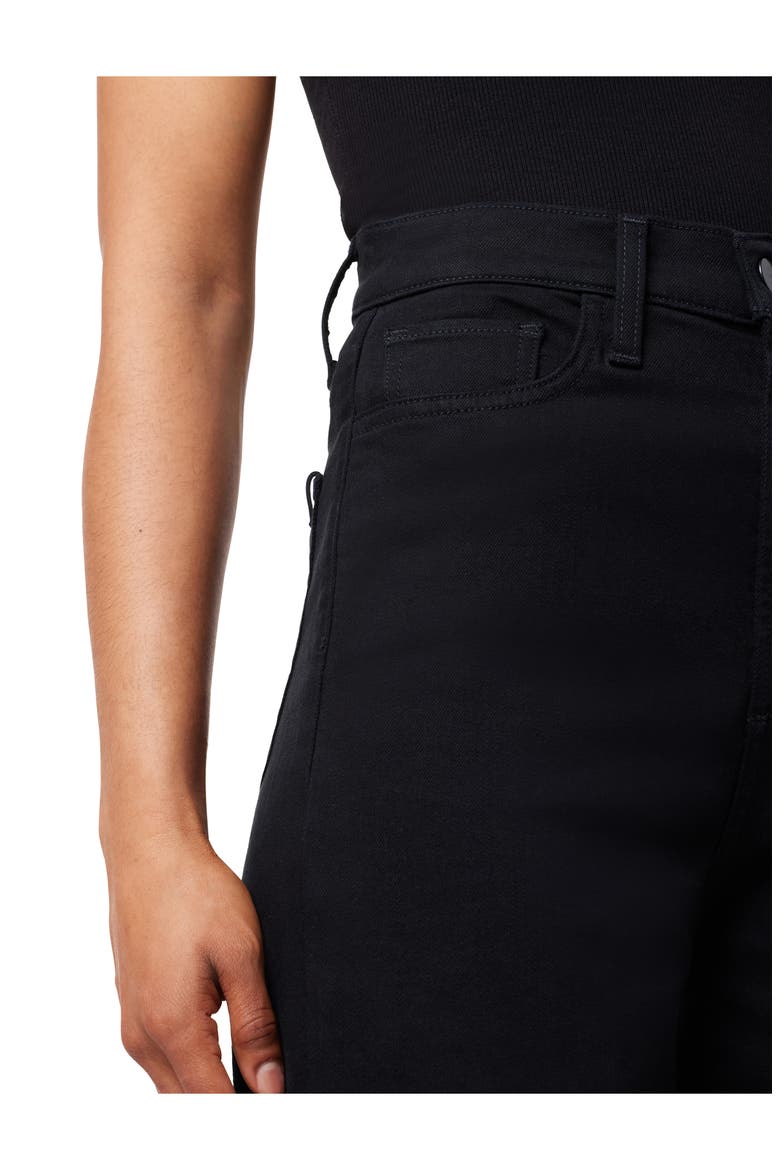 The Mia High Waist Wide Leg Jeans, Alternate, color, BLACK