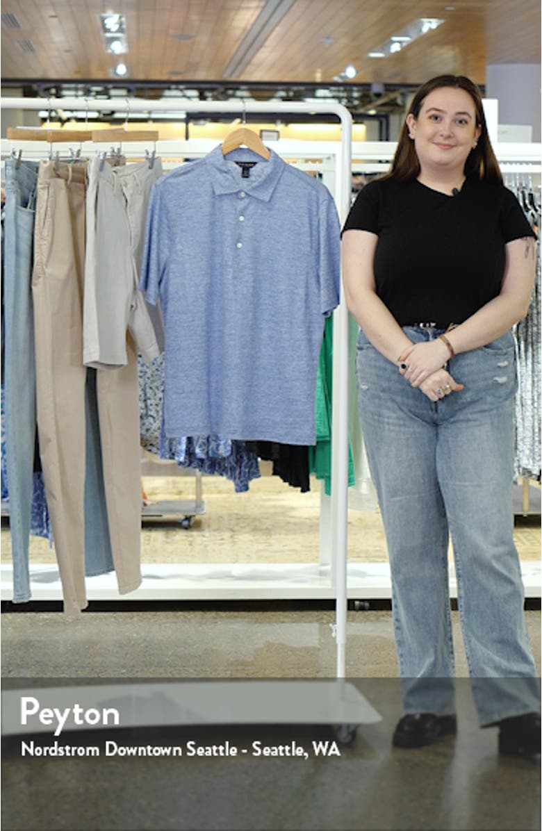 Mélange Linen Polo, sales video thumbnail