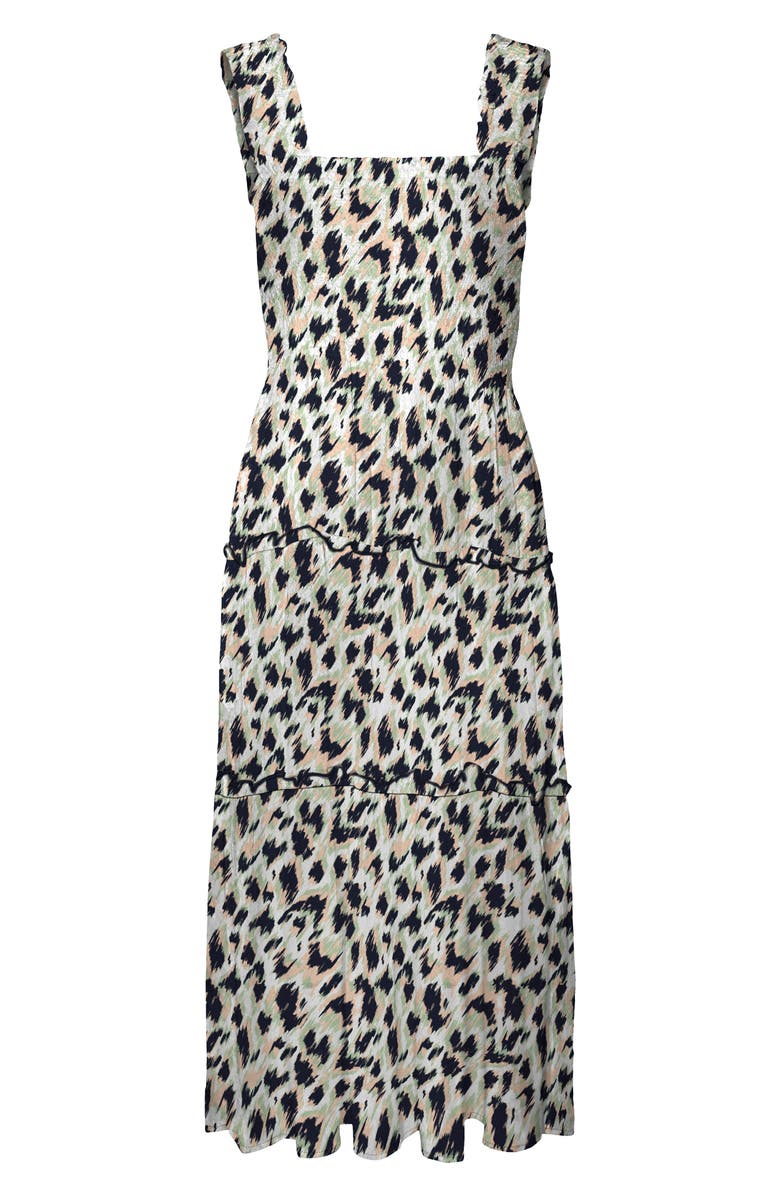 VERO MODA Menny Print Midi Dress, Alternate, color,
