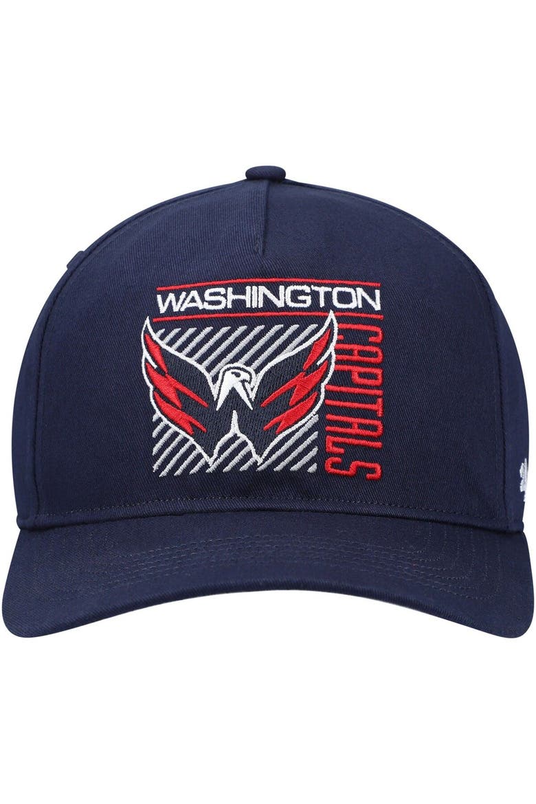 Men's '47 Navy Washington Capitals Reflex Hitch Snapback Hat, Alternate, color, Navy
