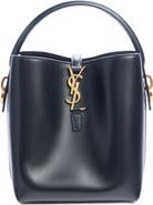 Saint Laurent Le 37 Leather Bucket Bag