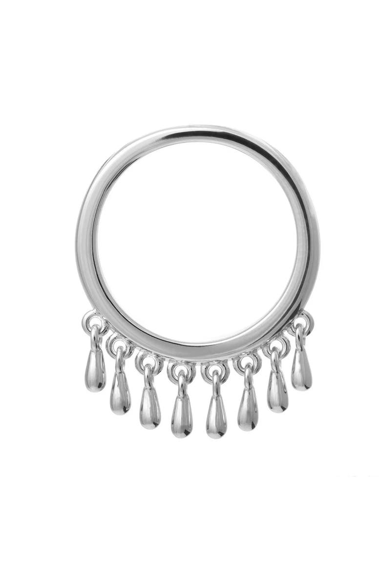 Multi Drop Waterfall Ring, Main, color, Sterling Silver
