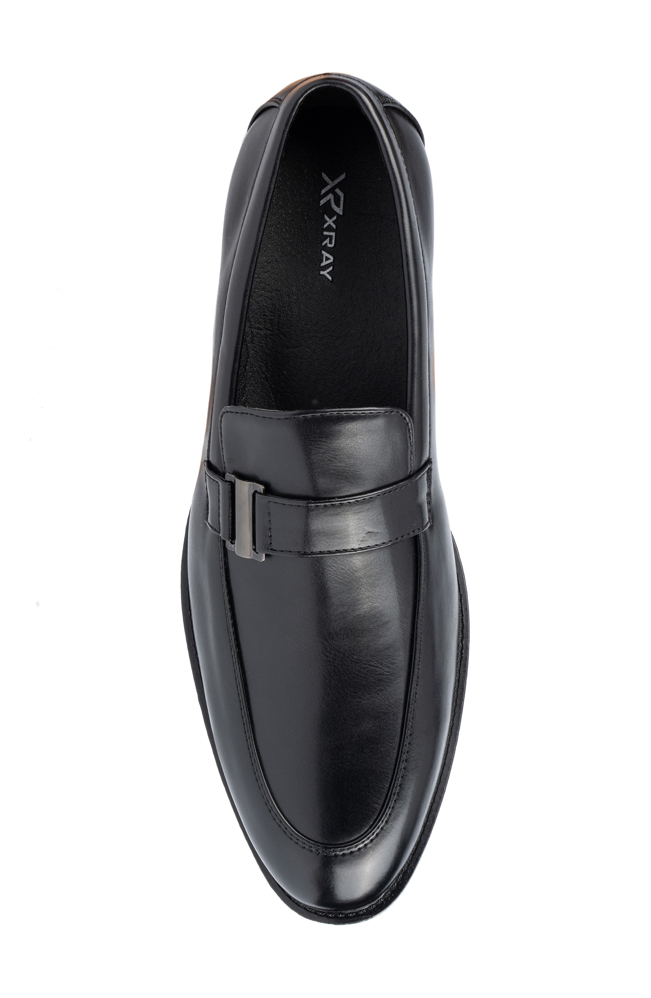 XRAY Blaze Faux Leather Loafer, Alternate, color, Black