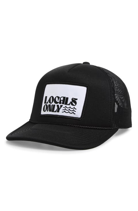Locals Only II Patch Snapback Trucker Hat