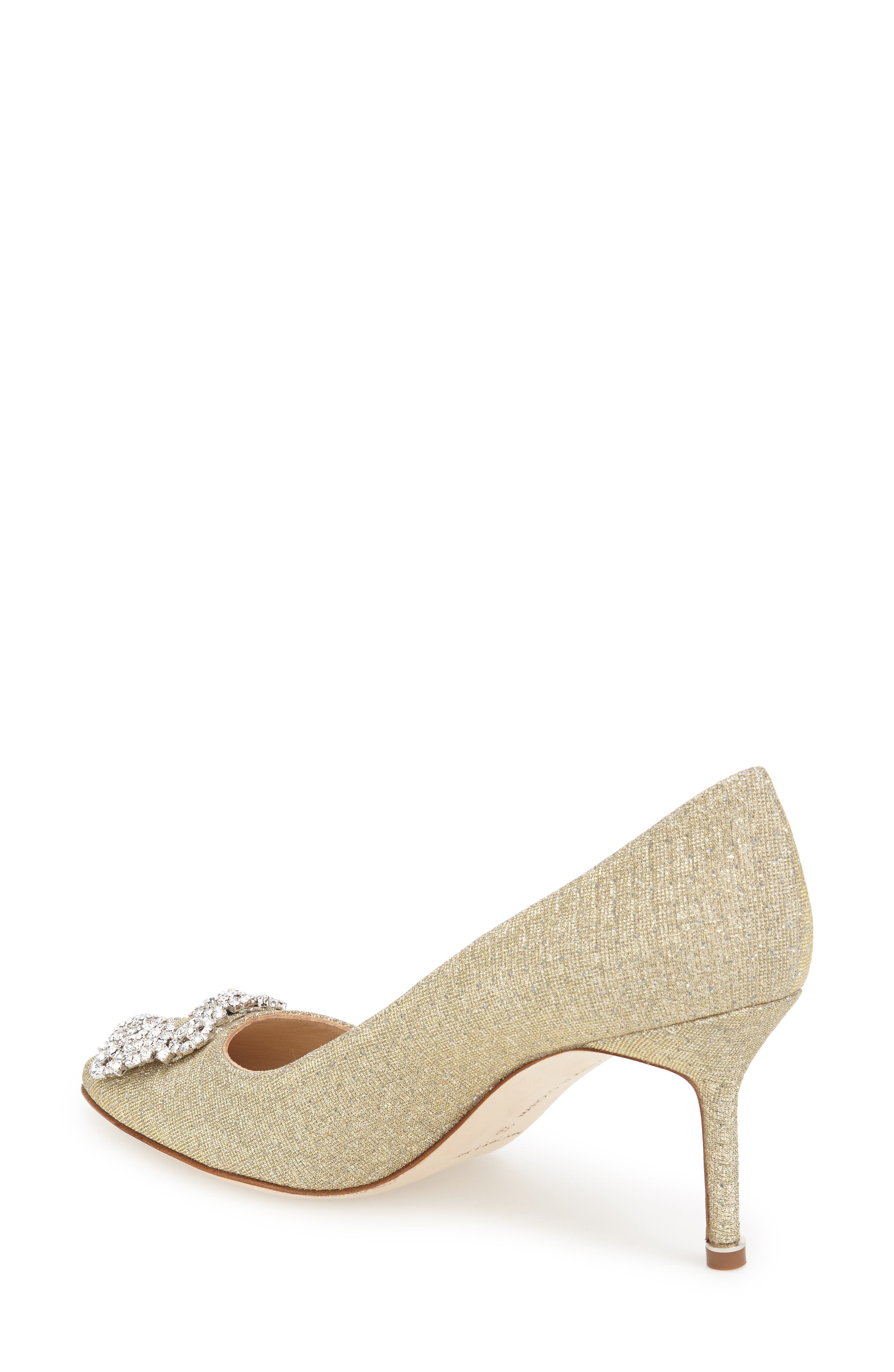 Hangisi Pointed Toe Pump, Main, color, GOLD FABRIC