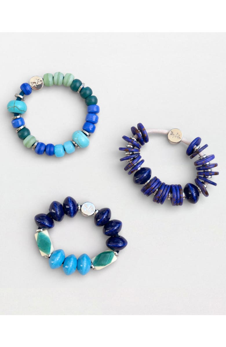 By Lilla Aphrodite Capsule Bracelet Hairtie, Alternate, color, Multi