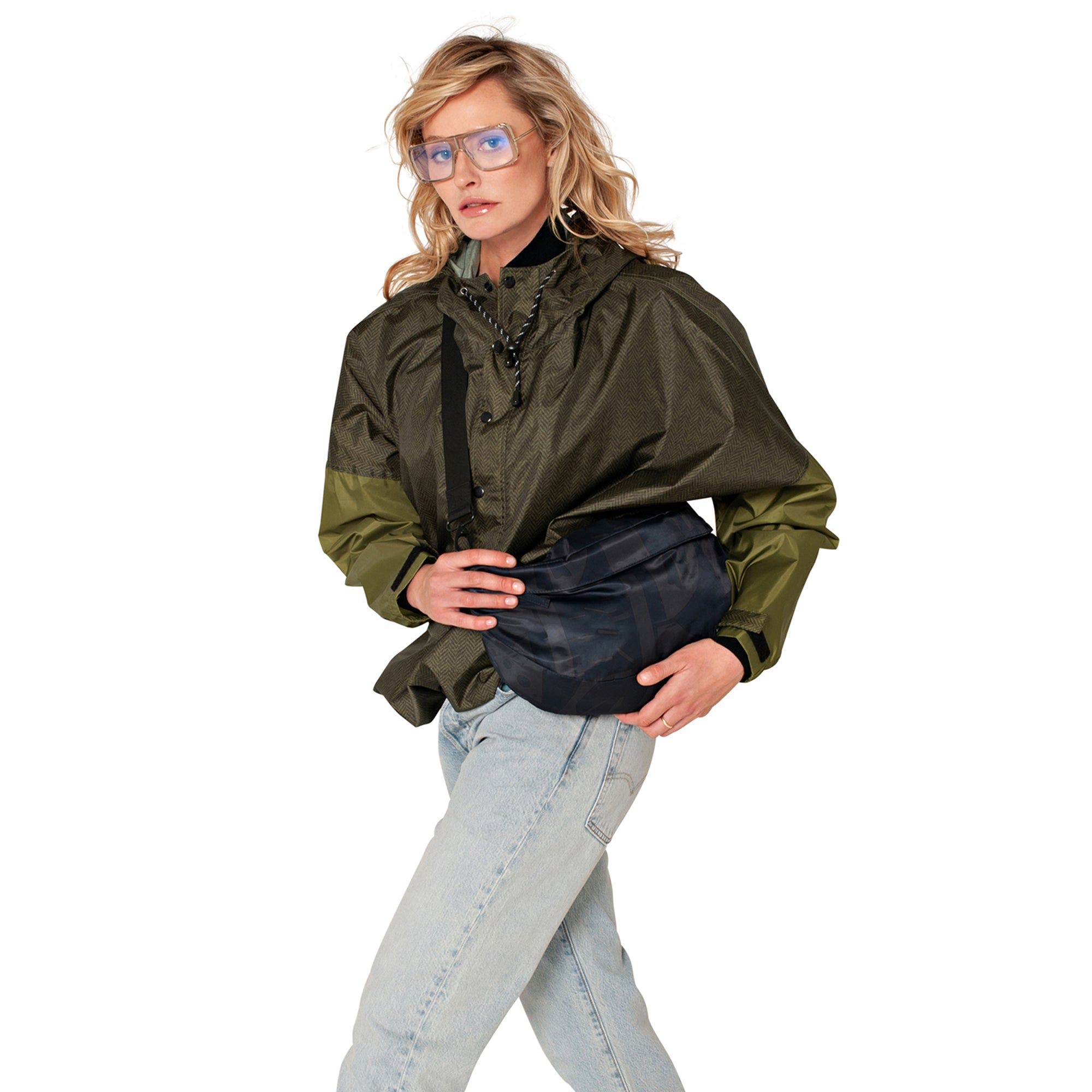 Crossbody Bag, Alternate, color, Black Camo