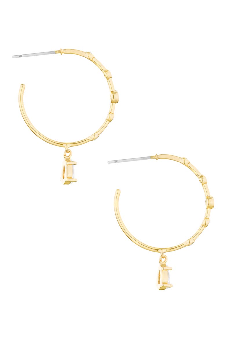 Delicate Hoop Earrings, Alternate, color, GOLD