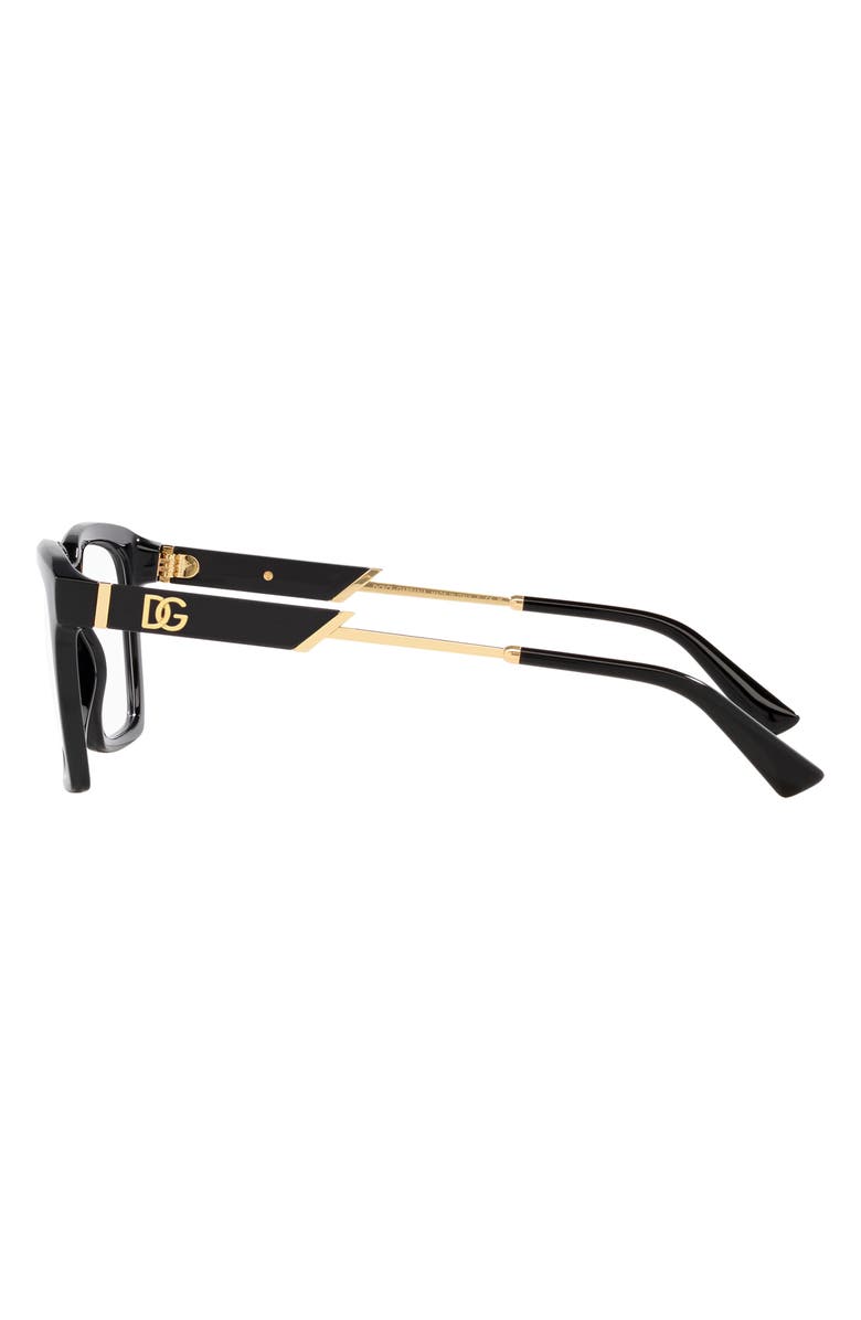 Dolce&Gabbana 54mm Square Optical Glasses, Alternate, color, 