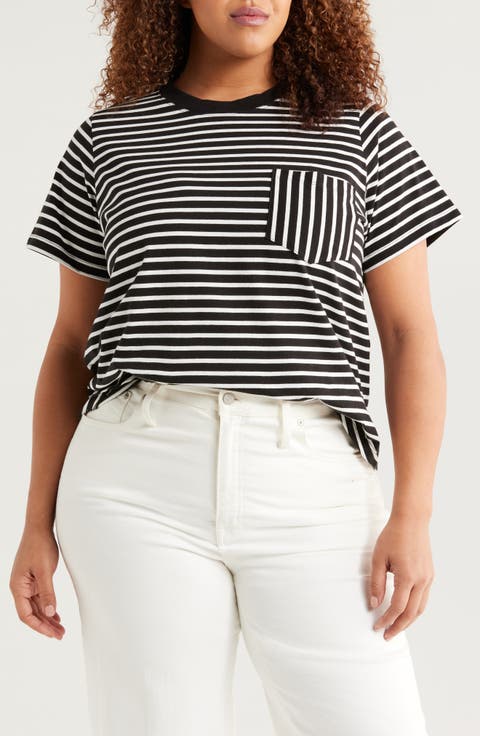 Breton Stripe T-Shirt (Regular & Plus)