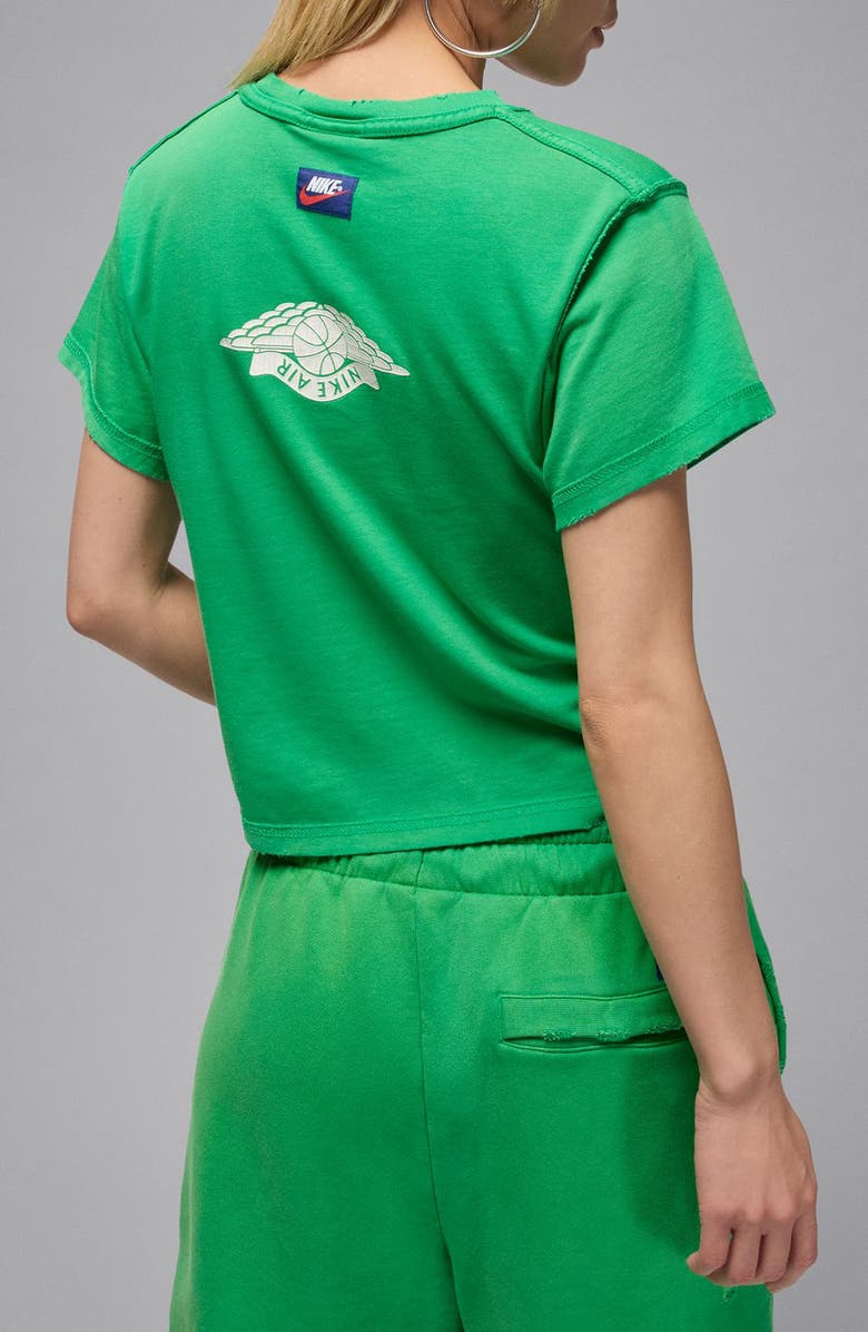 Jordan Flight Rare Air Cotton Graphic T-Shirt, Alternate, color, Stadium Green