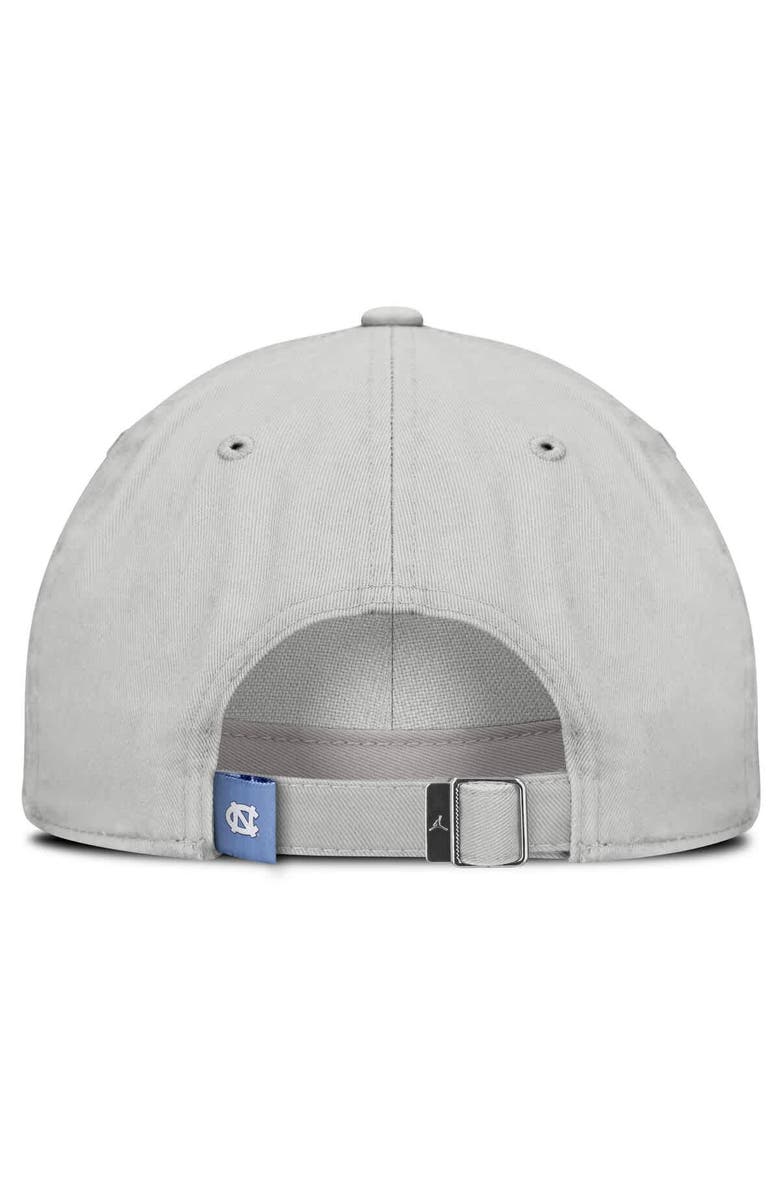 Jordan Brand Men's Jordan Brand Gray North Carolina Tar Heels 2025 On-Field Gameday Club Adjustable Hat, Alternate, color,