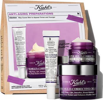 Kiehl's Since 1851 Anti-Aging Preparations Gift Set $157 Value