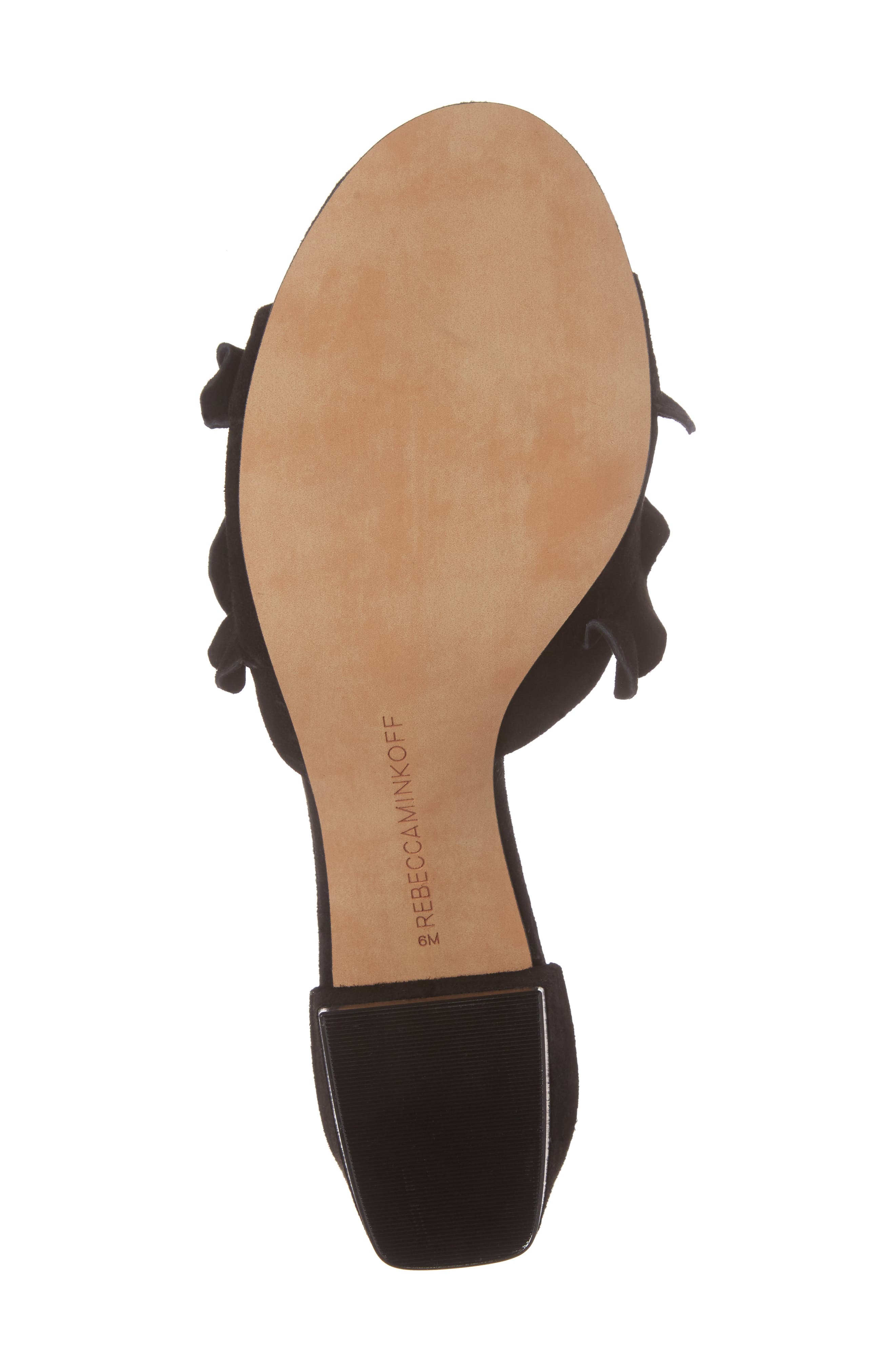 Rebecca Minkoff Isabelle Ruffle Mule Sandal, Alternate, color, 