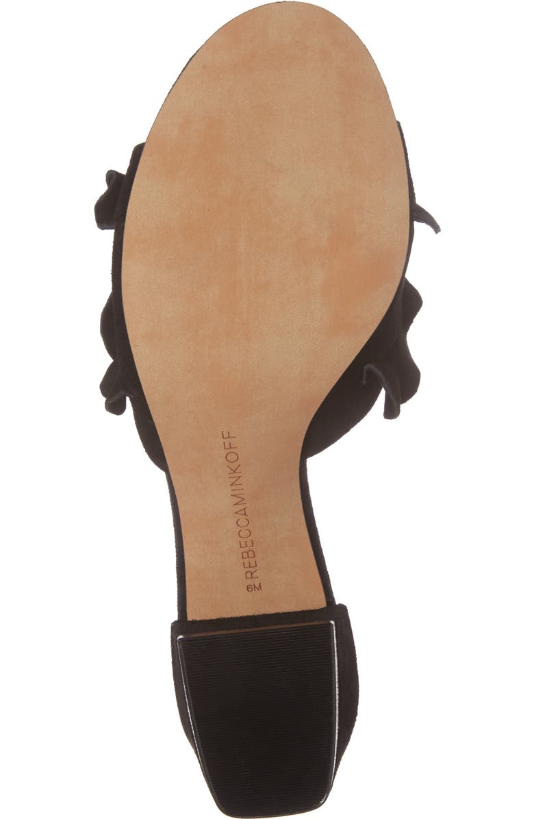 Rebecca Minkoff Isabelle Ruffle Mule Sandal, Alternate, color,